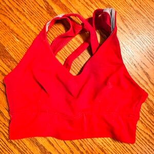 Born Primitive Vibrant Red Sports Bra